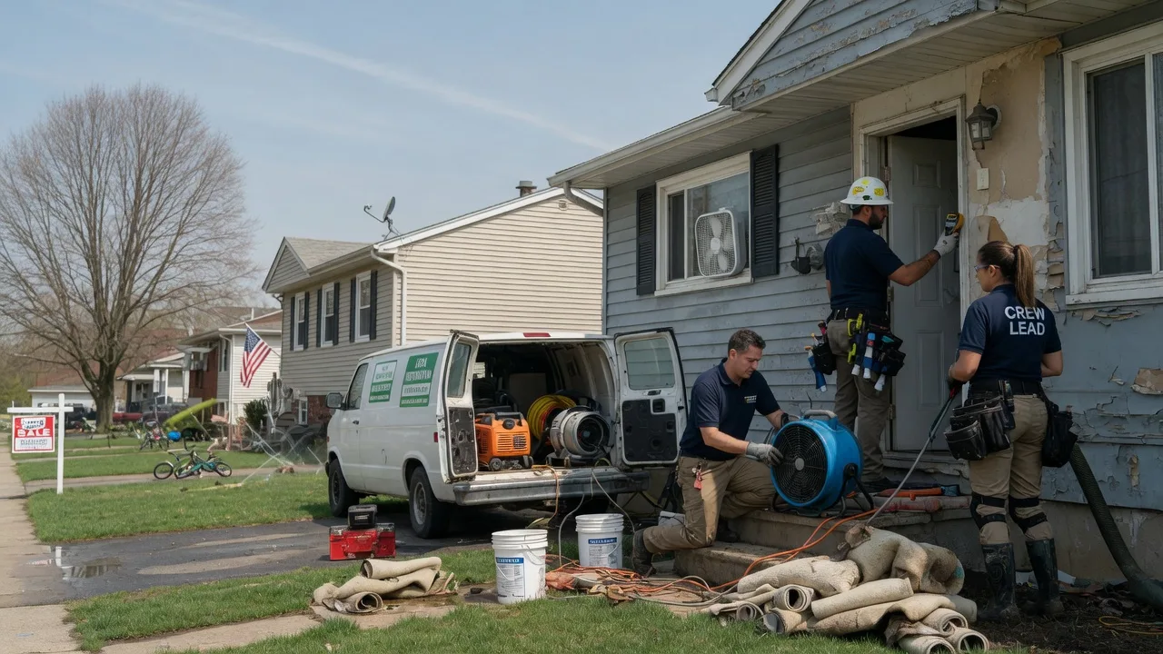 Flood Cleanup in West Dennis, MA near me
